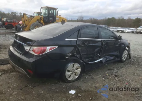 2015 Hyundai Sonata Hybrid z USA, uszkodzony, nr VIN KMHEC4A45FA134183